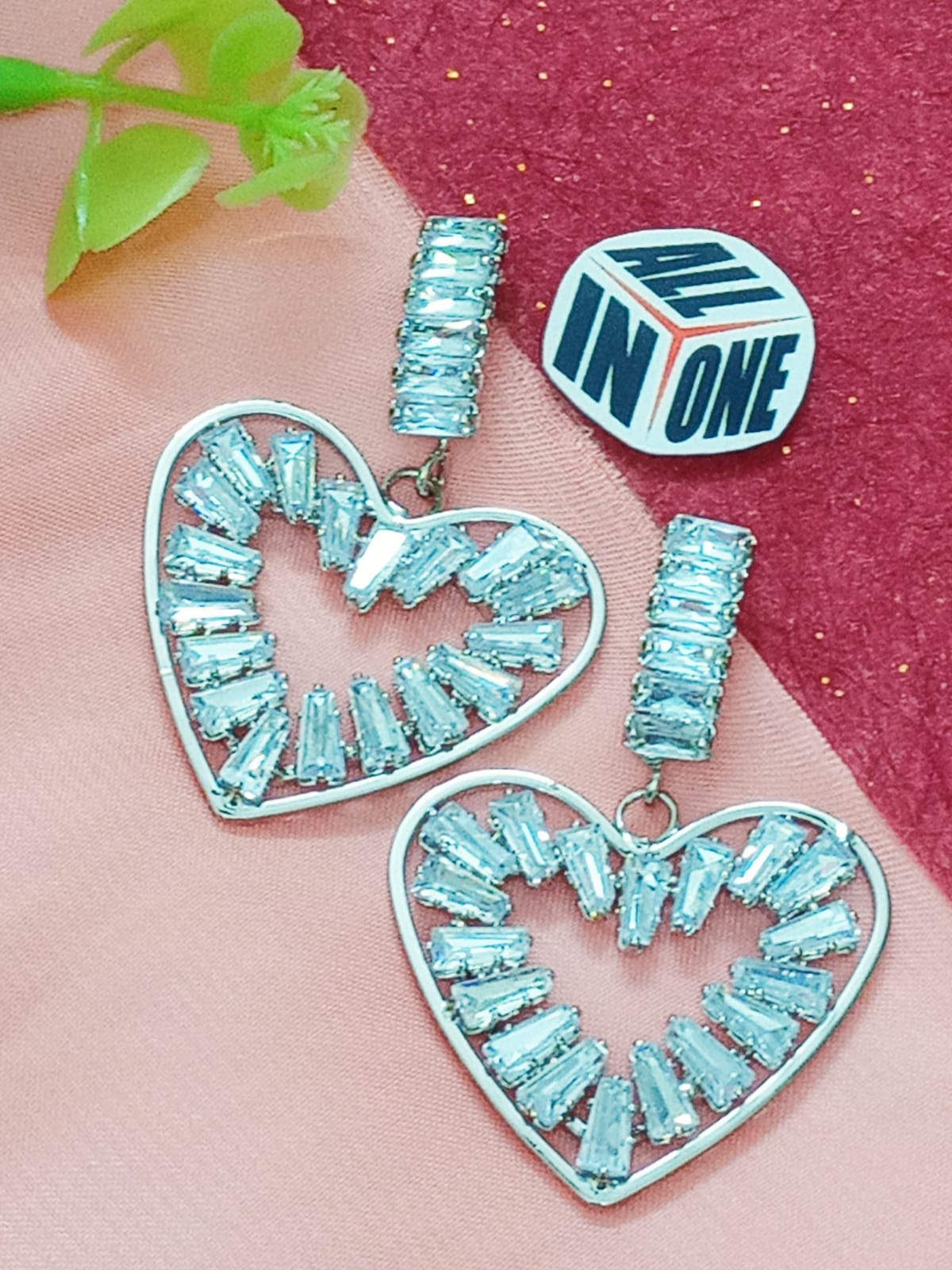 Diamond cut Earrings