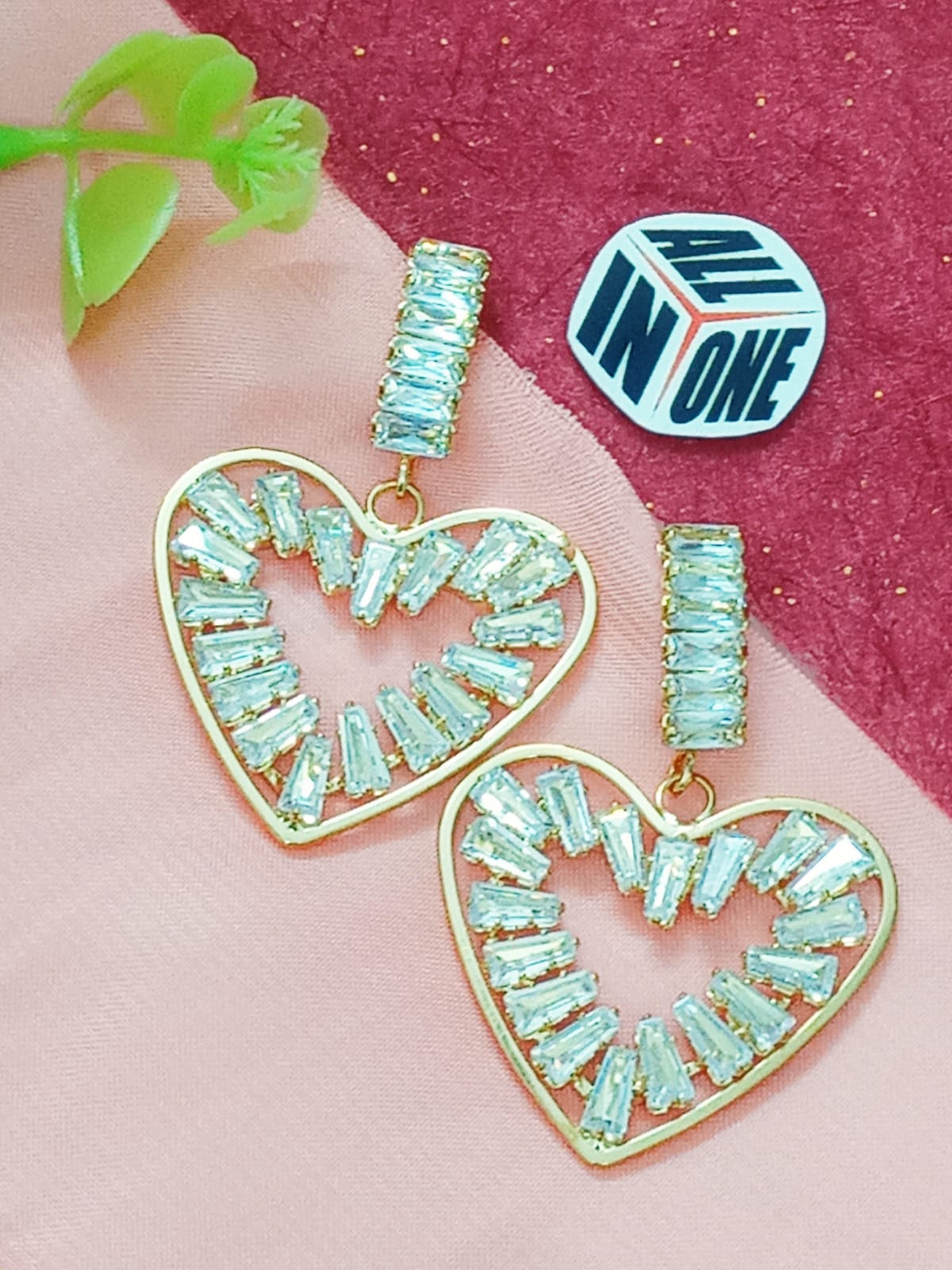 Diamond cut Earrings