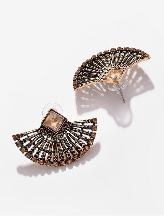 Bronze-Toned Classic Drop Earring