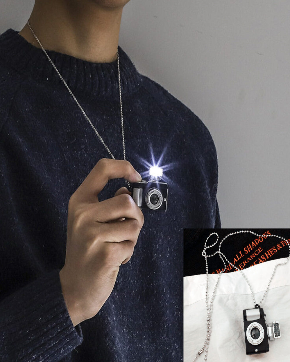 Vintage Punk Camera Pendant