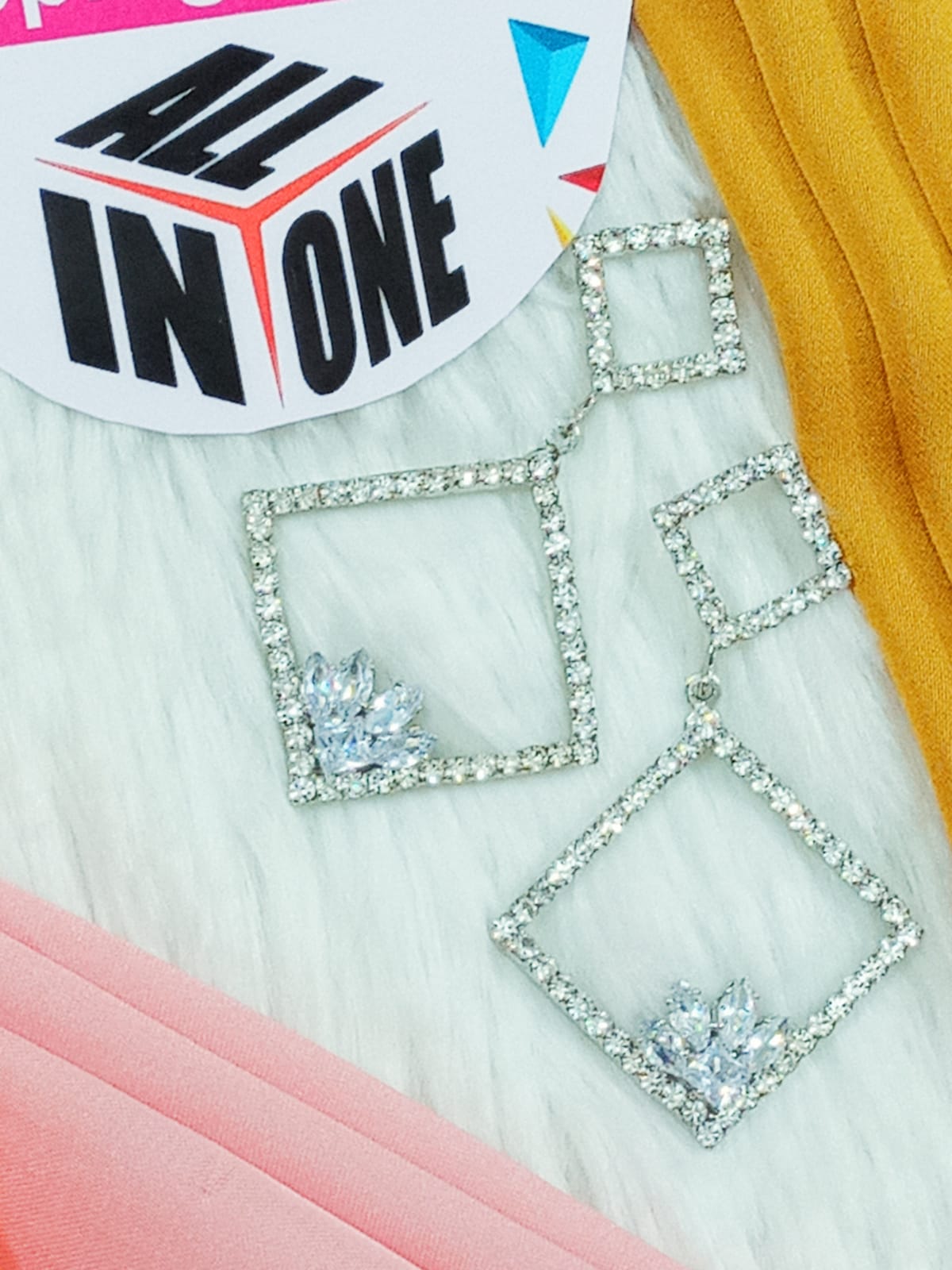 Diamond cut Earrings