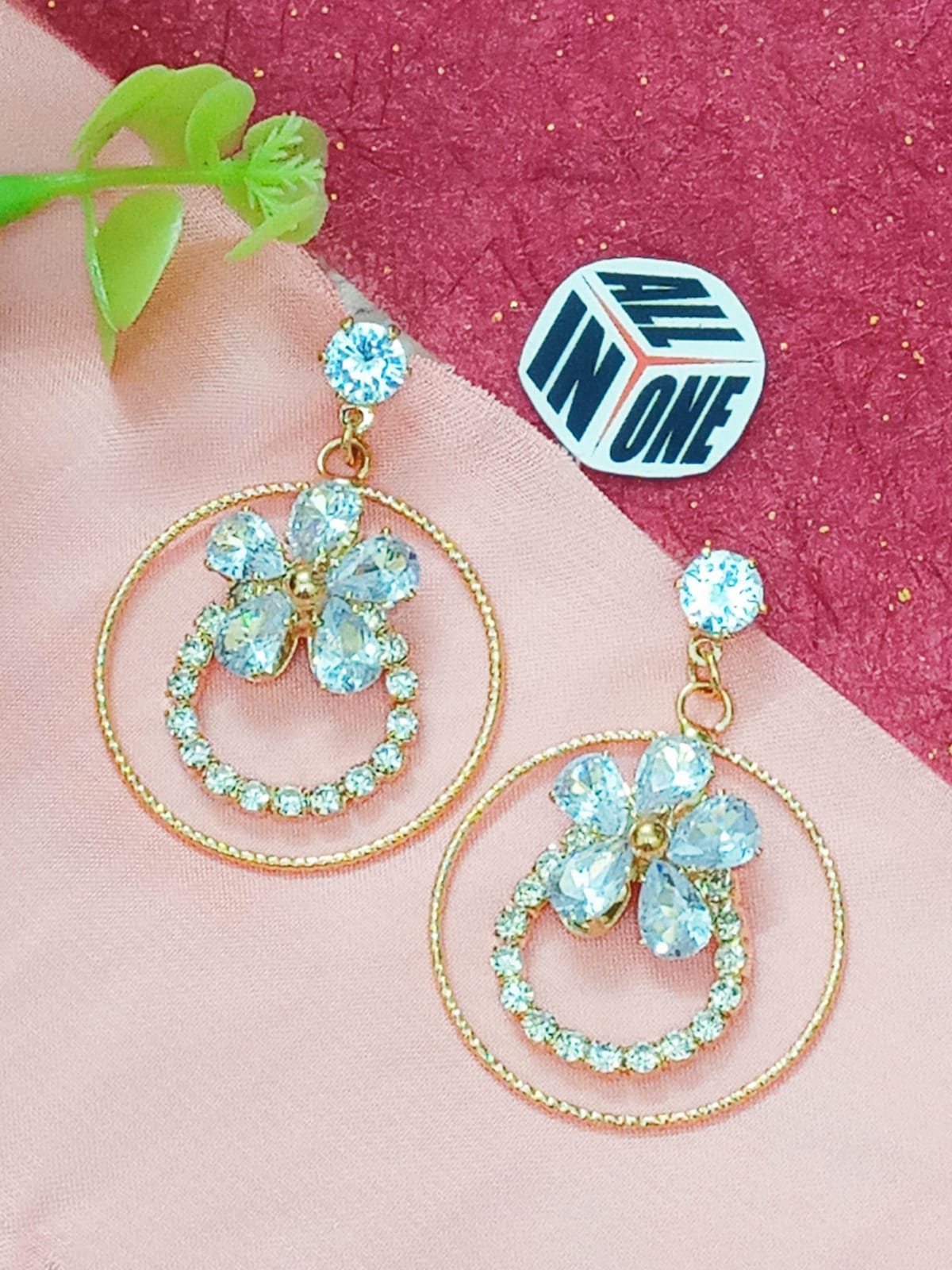 Diamond cut Earrings