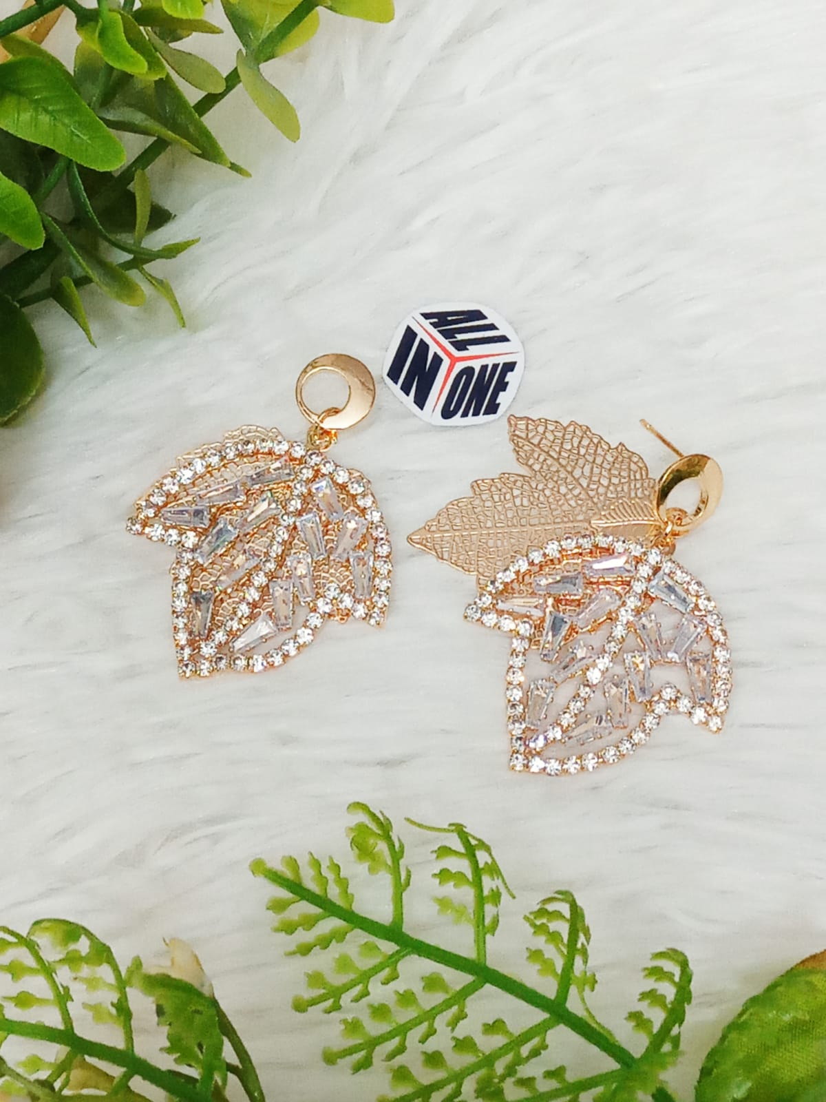 Diamond cut Earrings