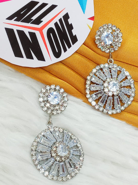 Diamond cut Earrings