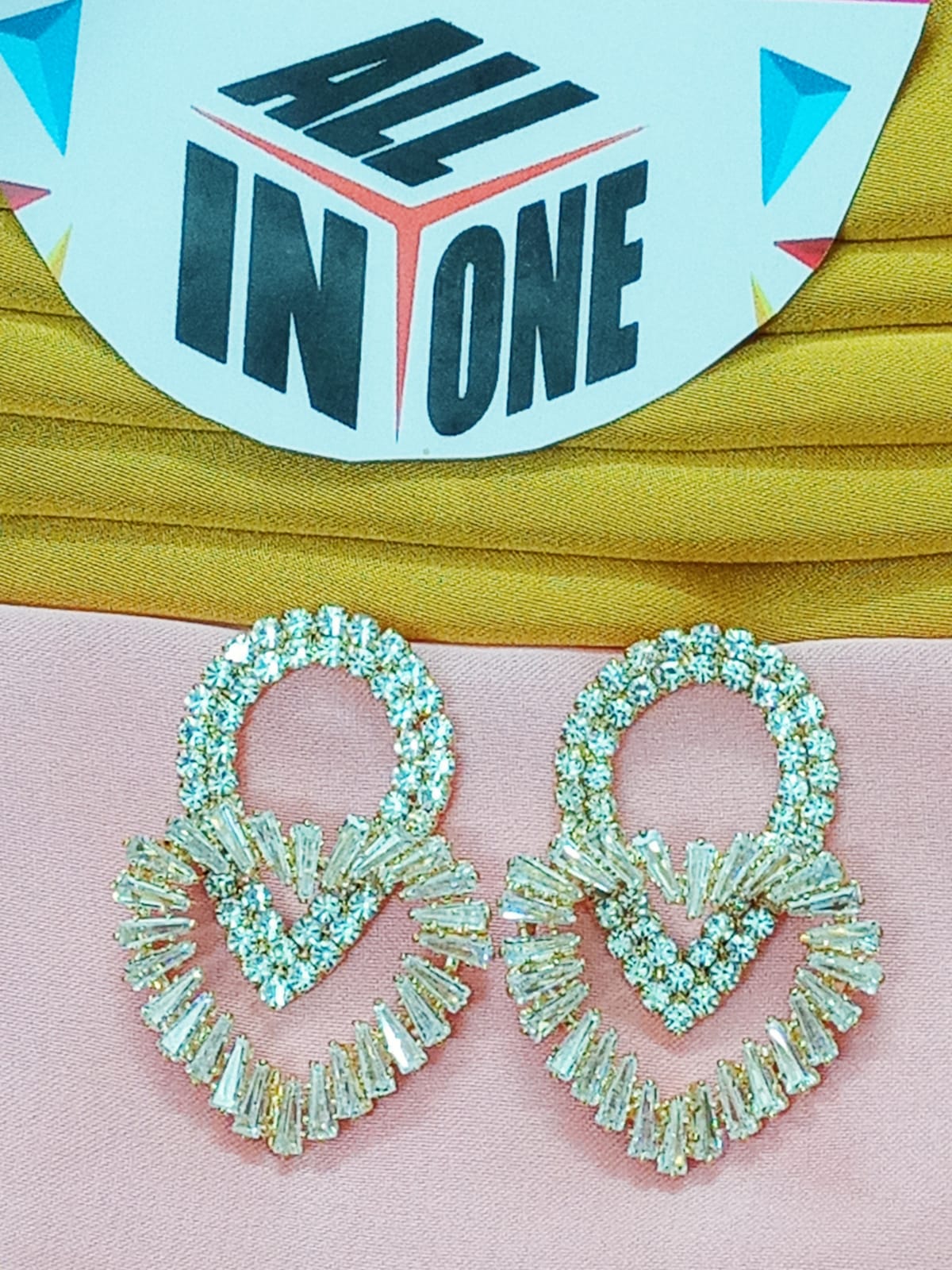 Diamond cut Earrings