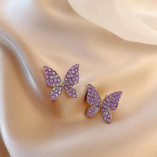 FLUTTER CHARM COMBO EARRINGS