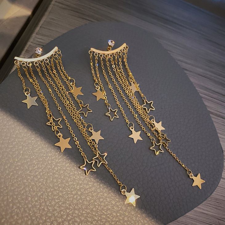 Star Tassel Earring