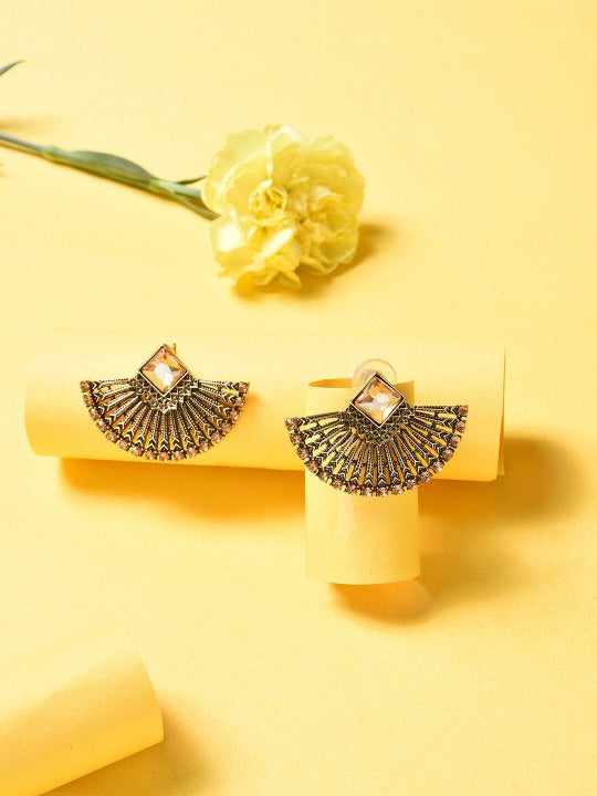 Bronze-Toned Classic Drop Earring