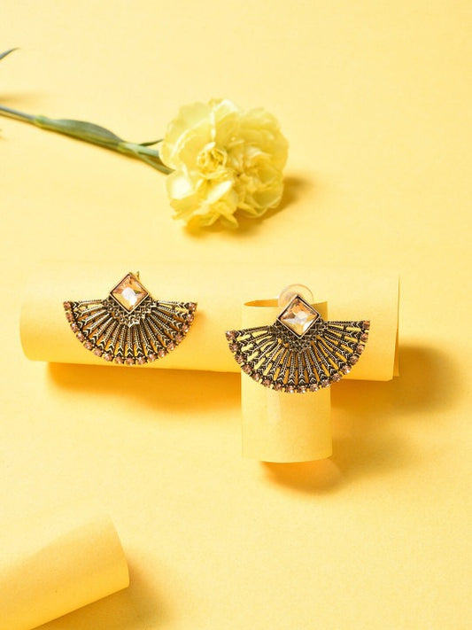 Bronze-Toned Classic Drop Earring