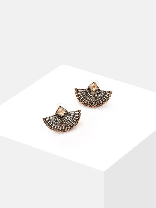 Bronze-Toned Classic Drop Earring