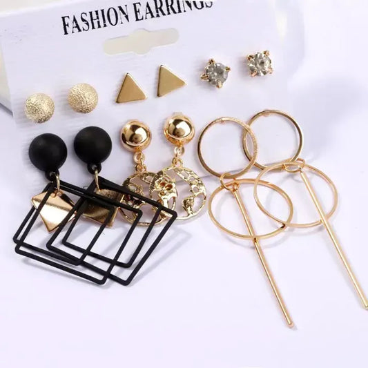 Vintage Acrylic Earring Statement Tassel Earrings