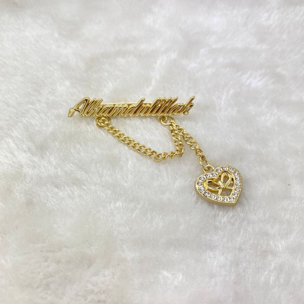 Alhamdulillah brooch Hijab Safety Pin