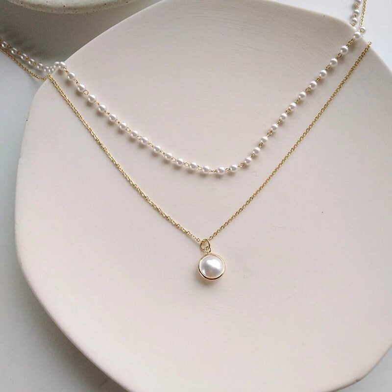 Pearl Choker Necklace
