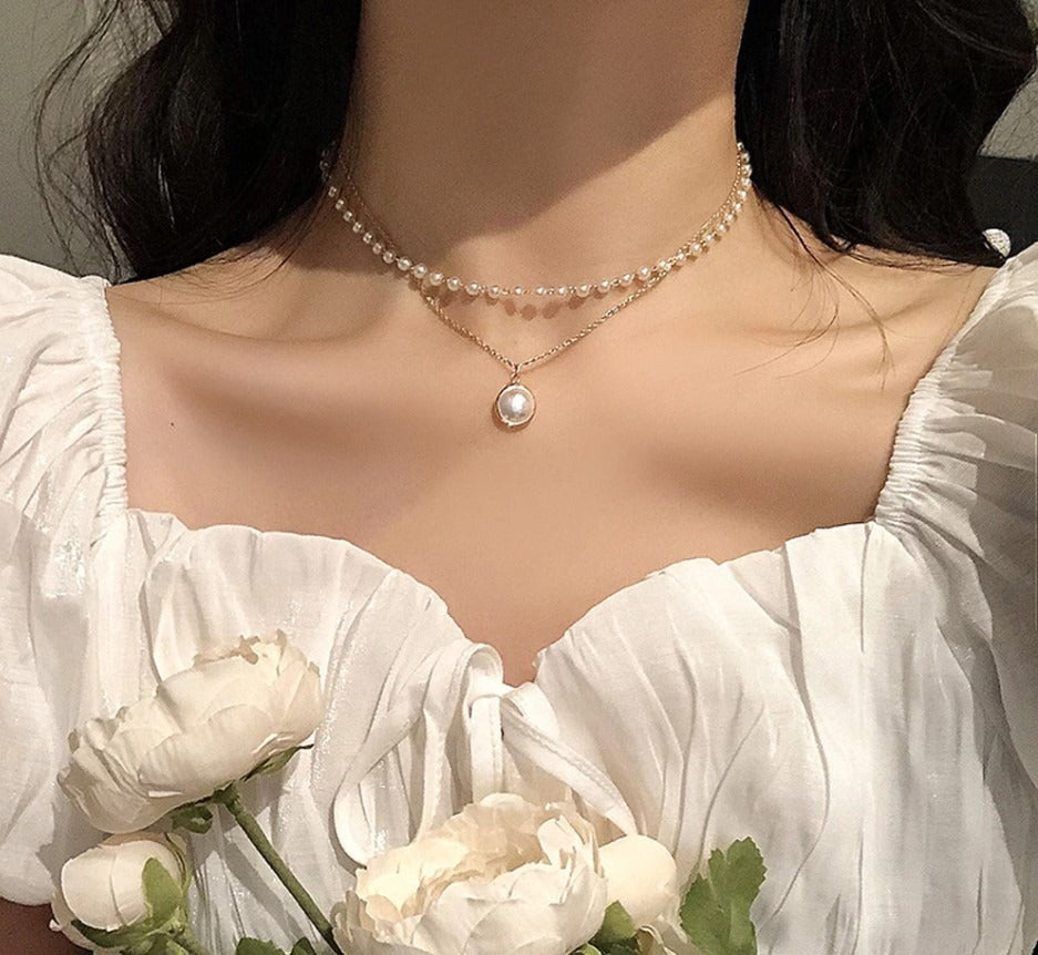 Pearl Choker Necklace