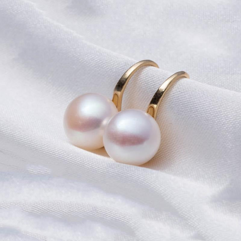 Korean Artificial Pearl Stud Earrings for Girls Simple Stylish Top_ Earring