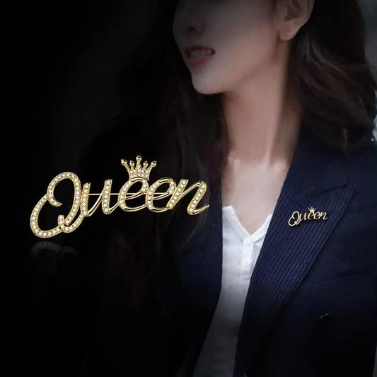 Queen Brooch Hijab Safety Pin