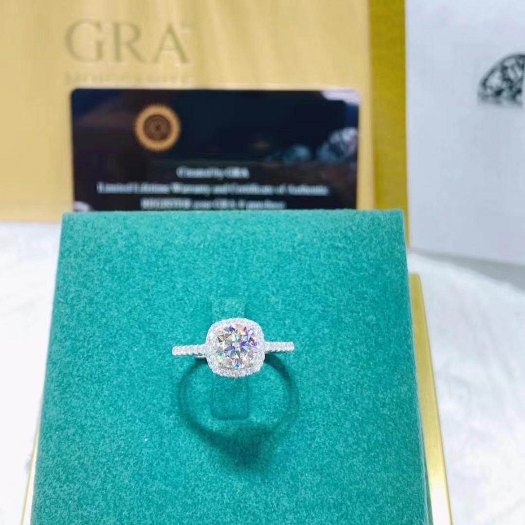 Trendy Round Crystal Silver Color Bride Jewelry Set